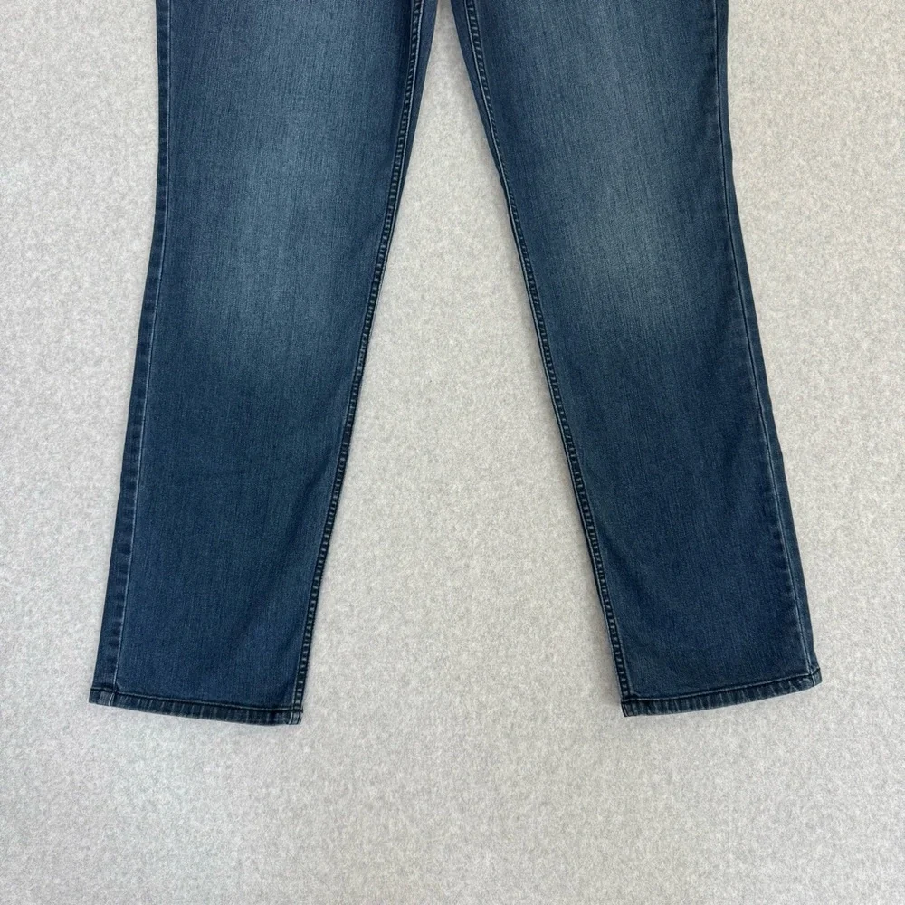 Buffalo David Bitton Jeans Mens 38 x 34 Blue Jackson Fit Slim Straight Blue New - Picture 4 of 16